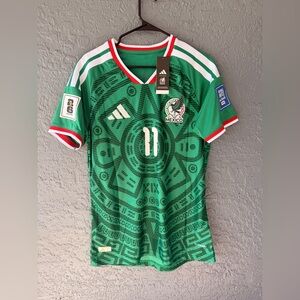 Mexico Soccer Jersey Gimenez 2026 Green